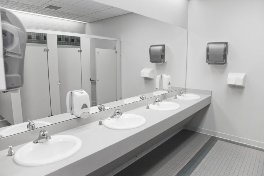 Restroom Cleaning by System4 of Northern Ohio