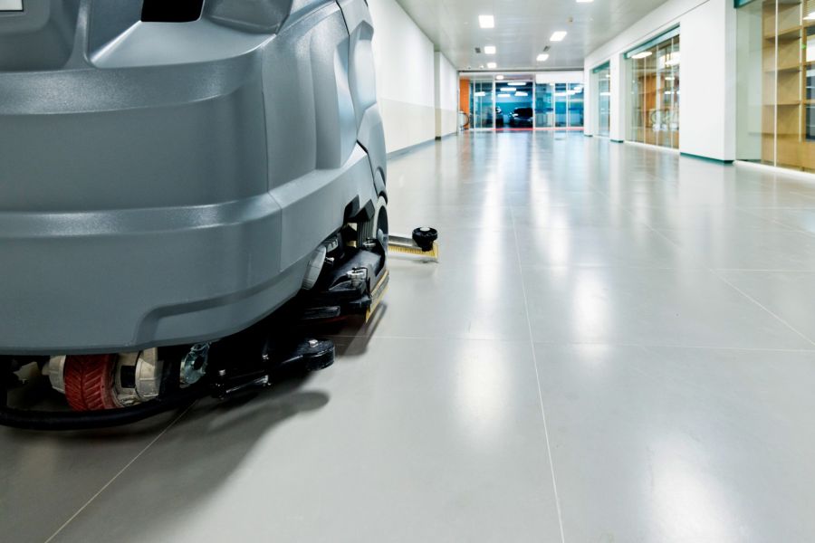 Floor Stripping and Waxing by System4 of Northern Ohio
